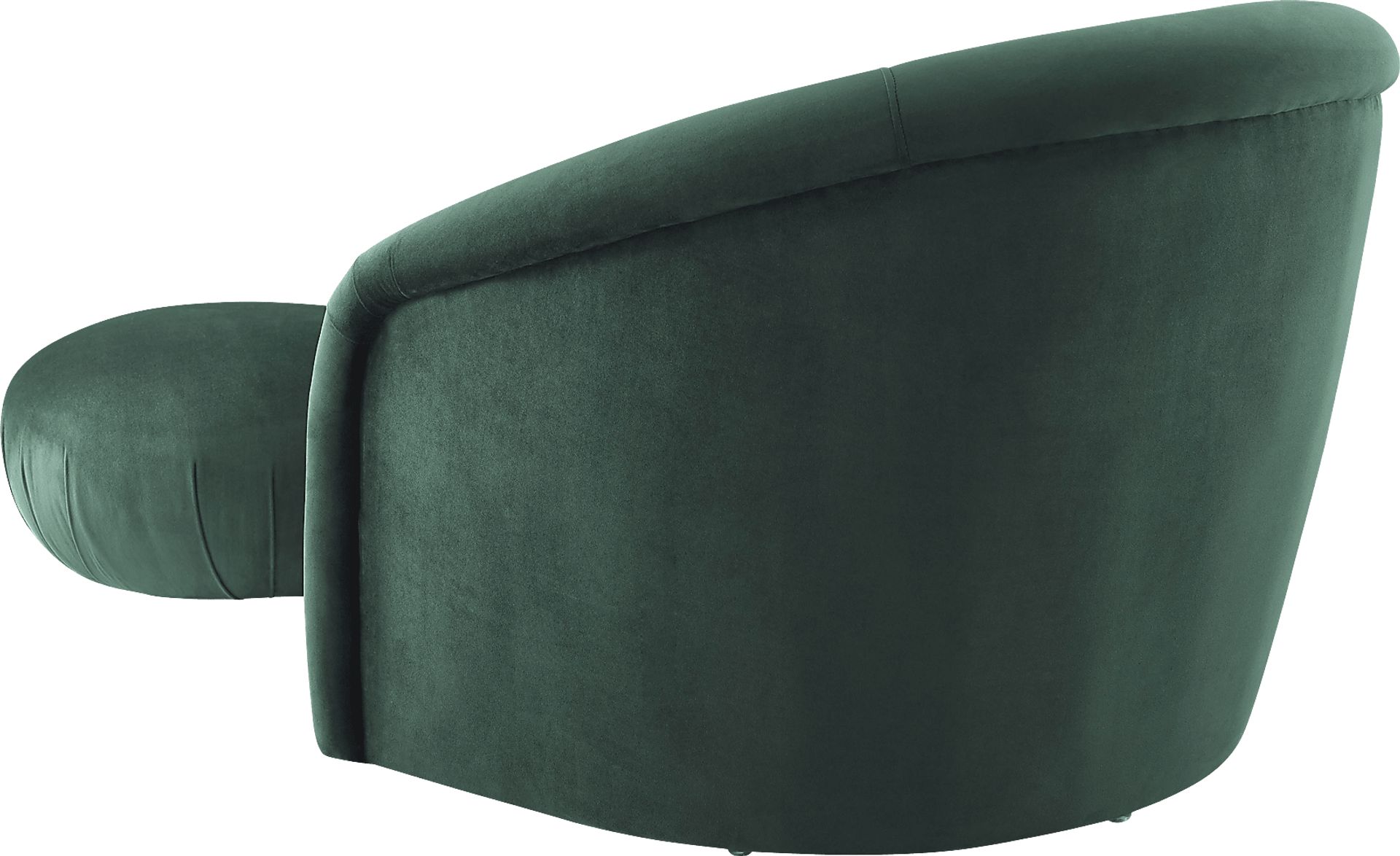 Avera Elle Green Accent Chair and Ottoman Set - Image 3