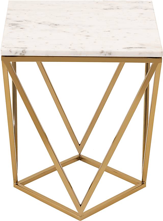 Idellan White End Table - Thumbnail - Image 3