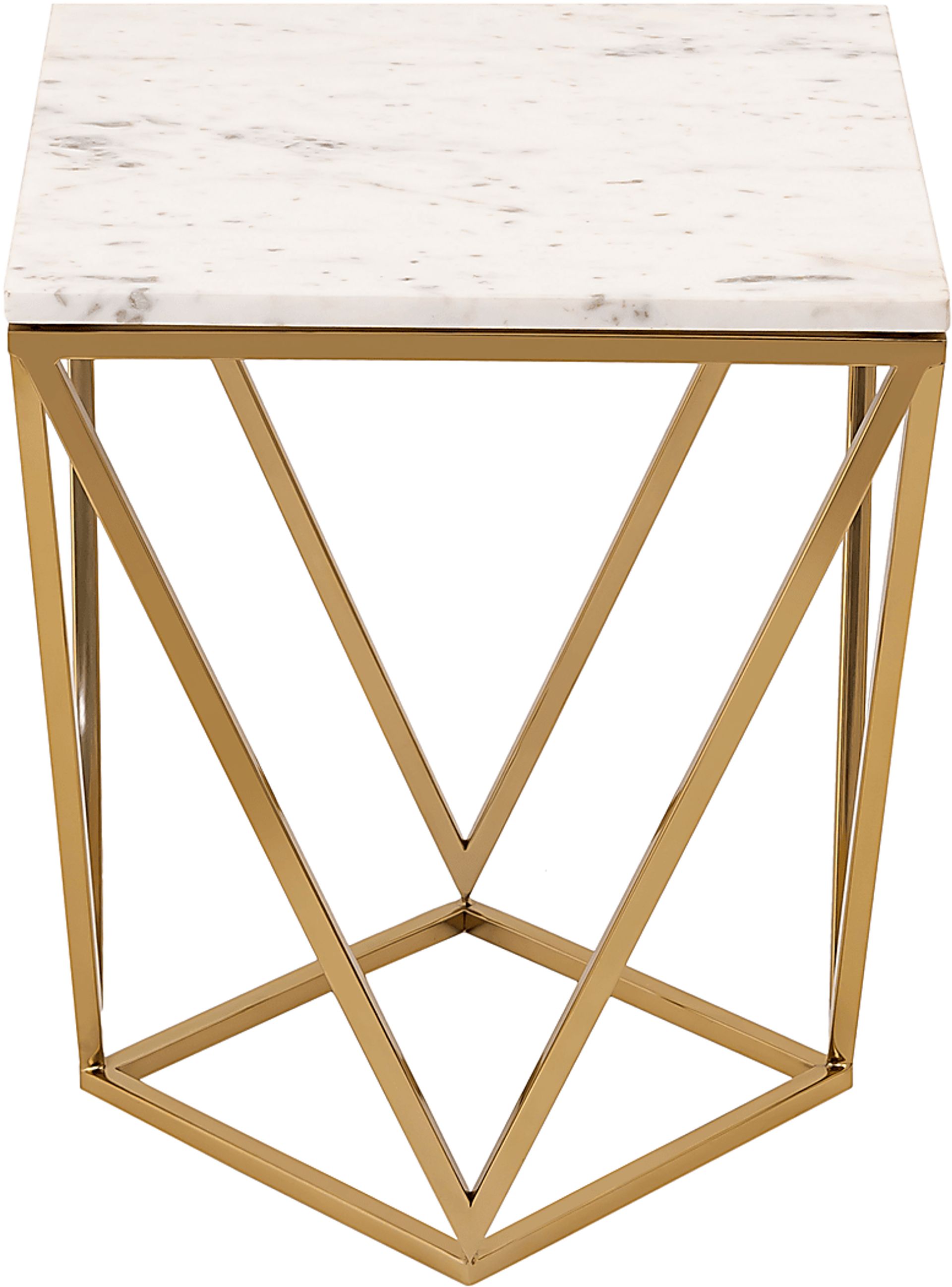 Idellan White End Table - Image 3