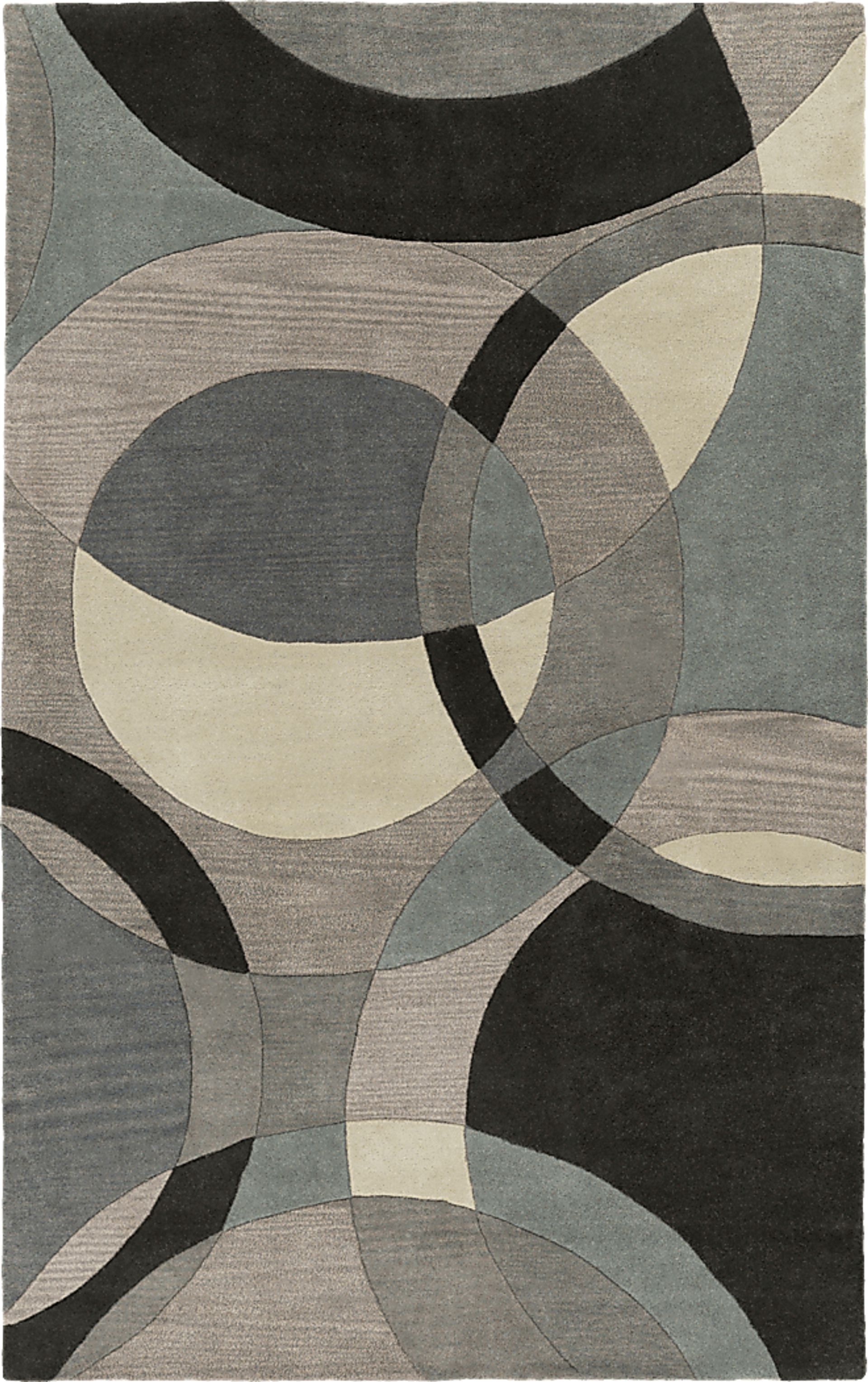 Avere Black 6' x 9' Rug - Image 1