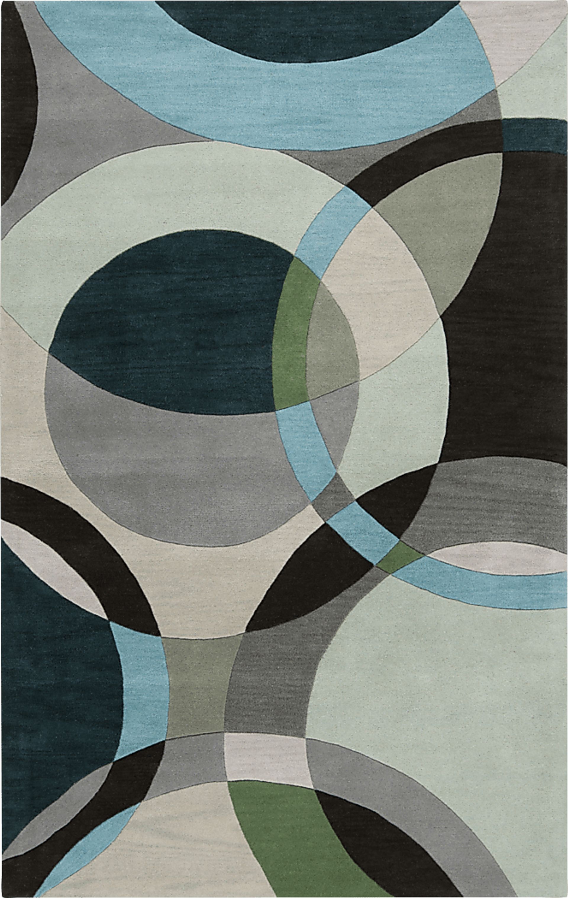 Avere Green 7'6 x 9'6 Rug - Image 1