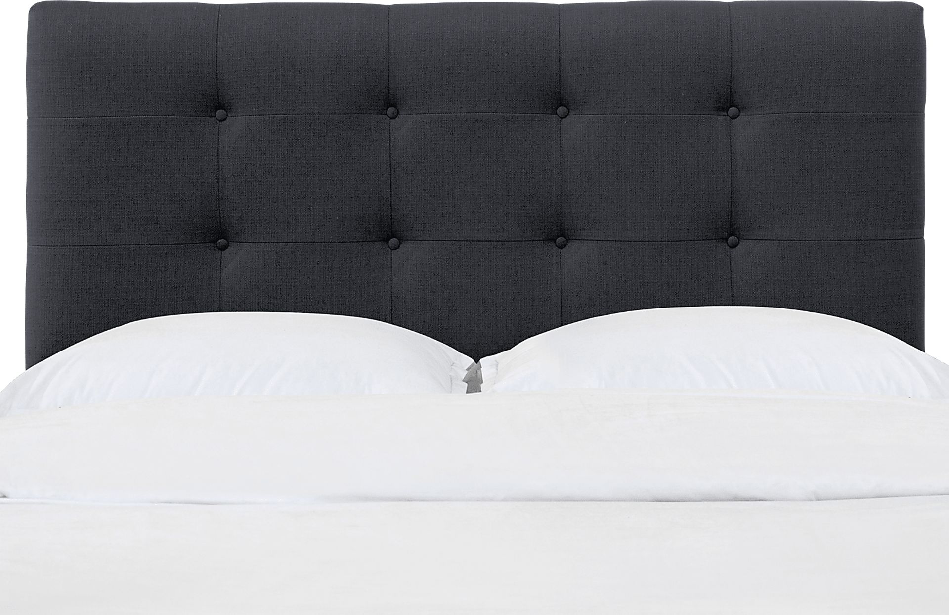 Averett Blue King Upholstered Headboard - Image 2