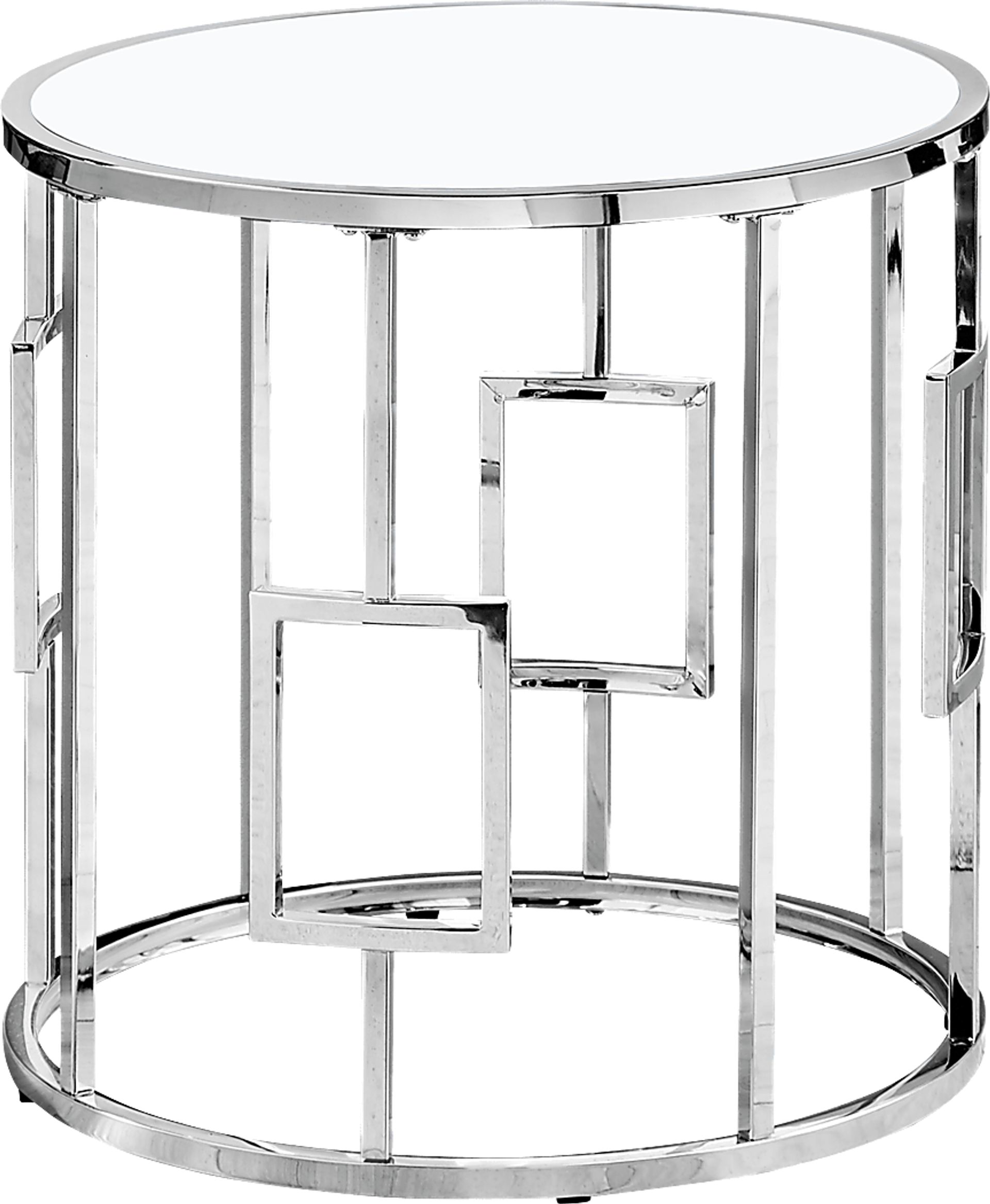 Averhoff Chrome Accent Table - Image 1