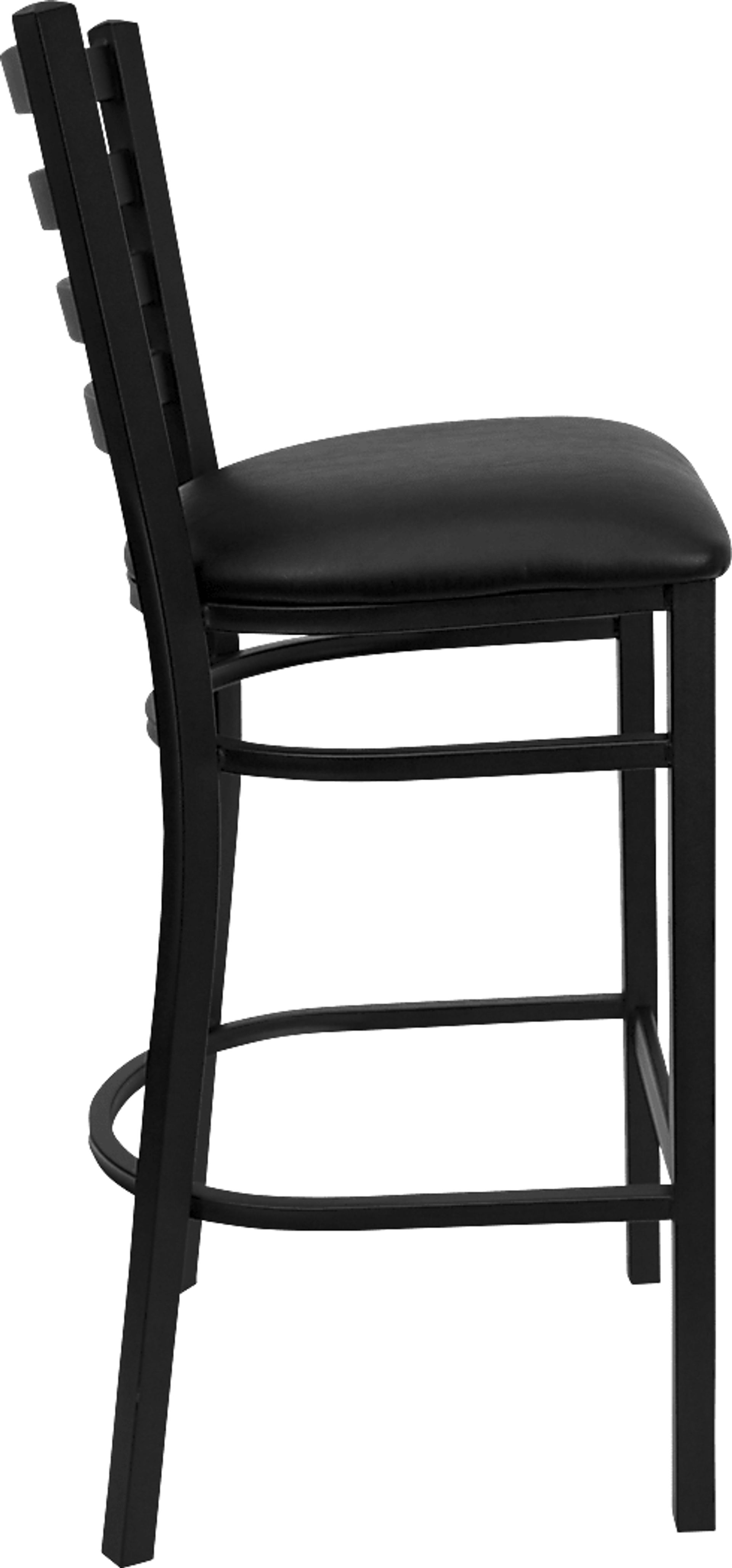 Averil Black Barstool - Image 3