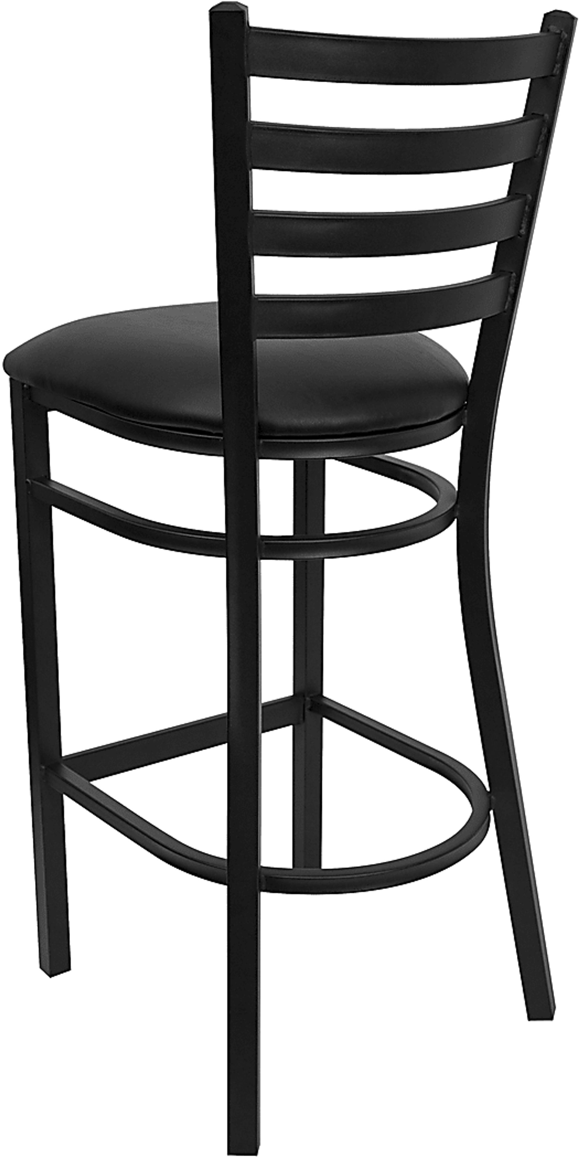 Averil Black Barstool - Image 4