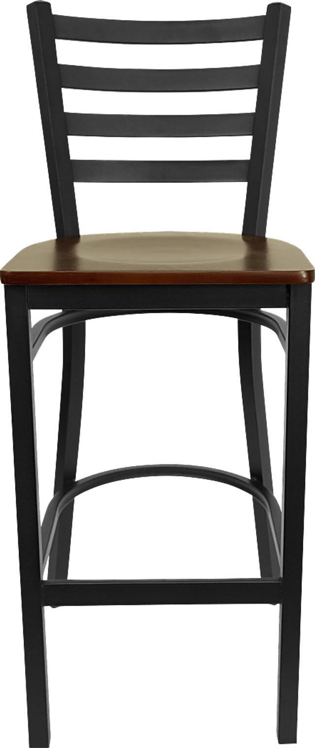 Averil Mahogany Barstool - Thumbnail - Image 2