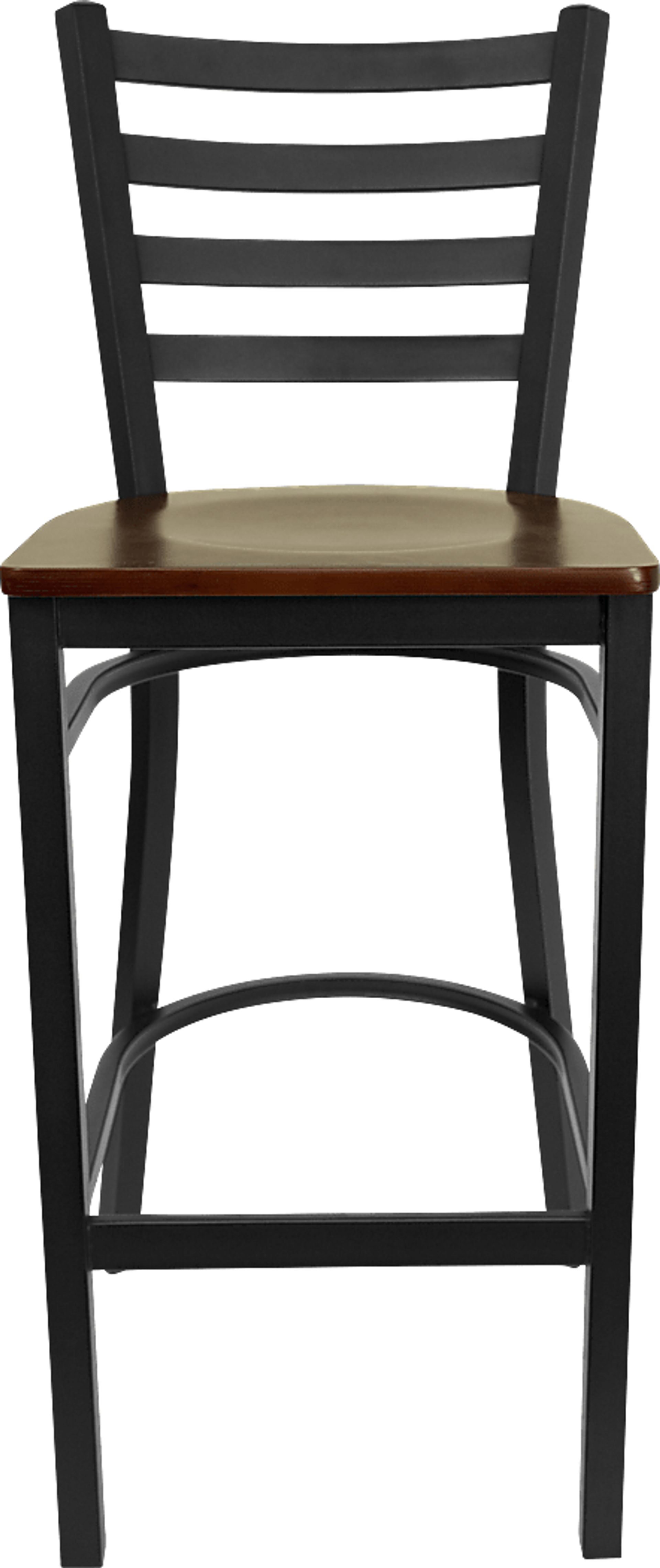 Averil Mahogany Barstool - Image 2