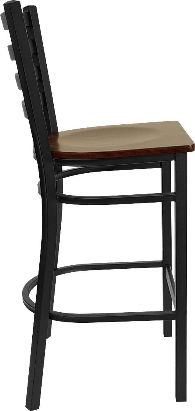 Averil Mahogany Barstool - Thumbnail - Image 3