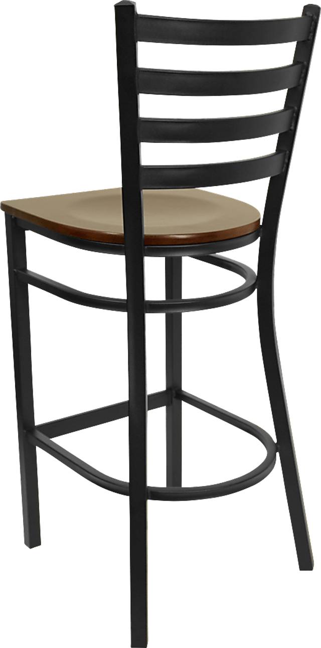Averil Mahogany Barstool - Thumbnail - Image 4
