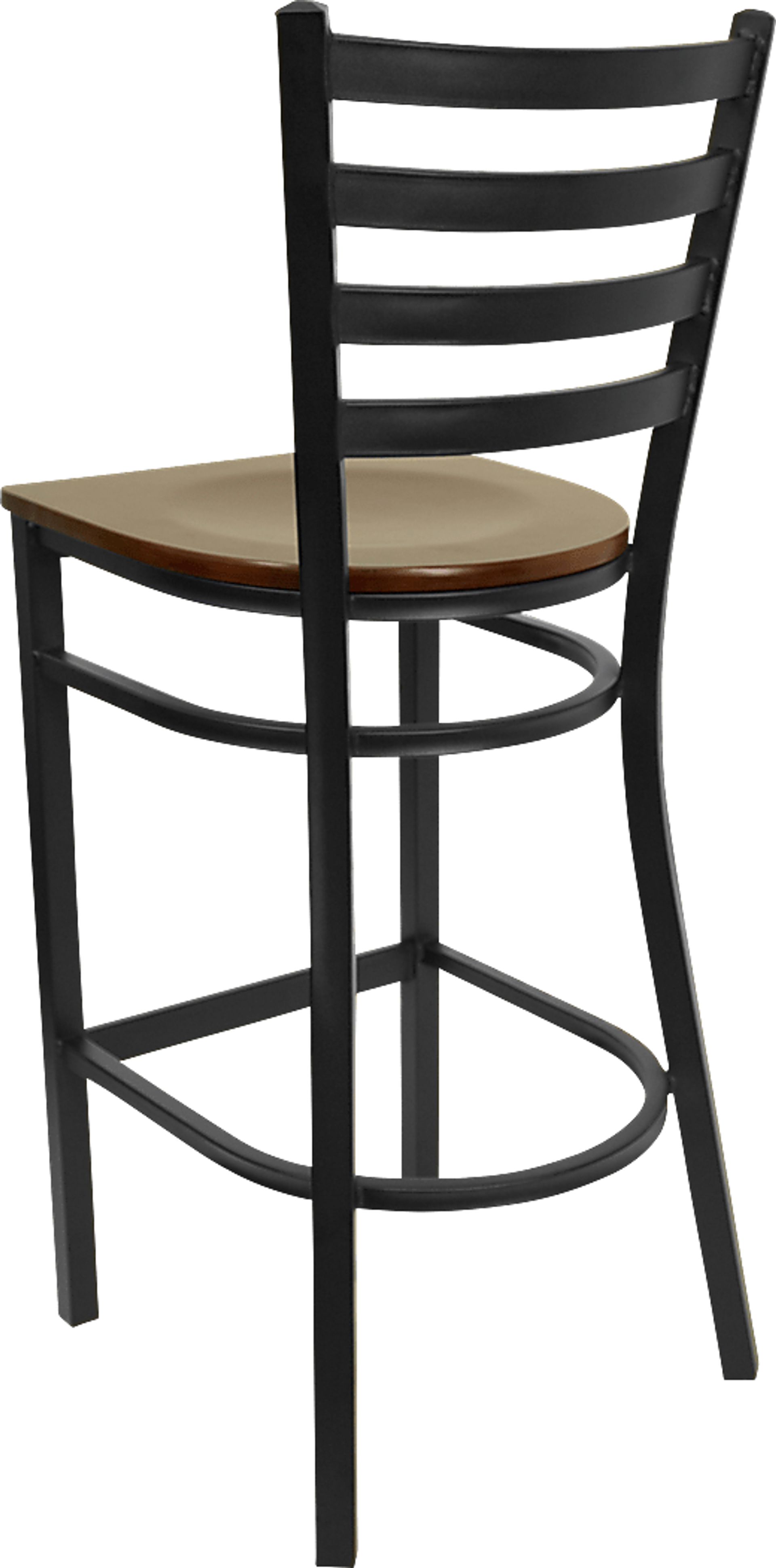 Averil Mahogany Barstool - Image 4