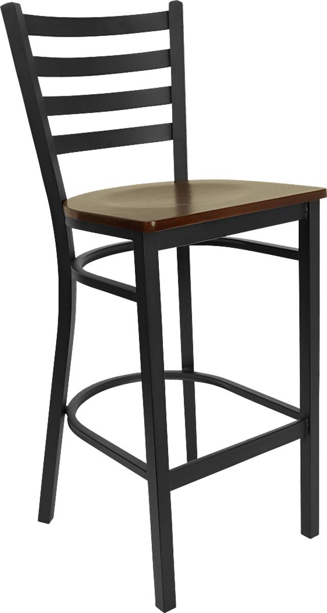 Averil Mahogany Barstool - Thumbnail - Image 1