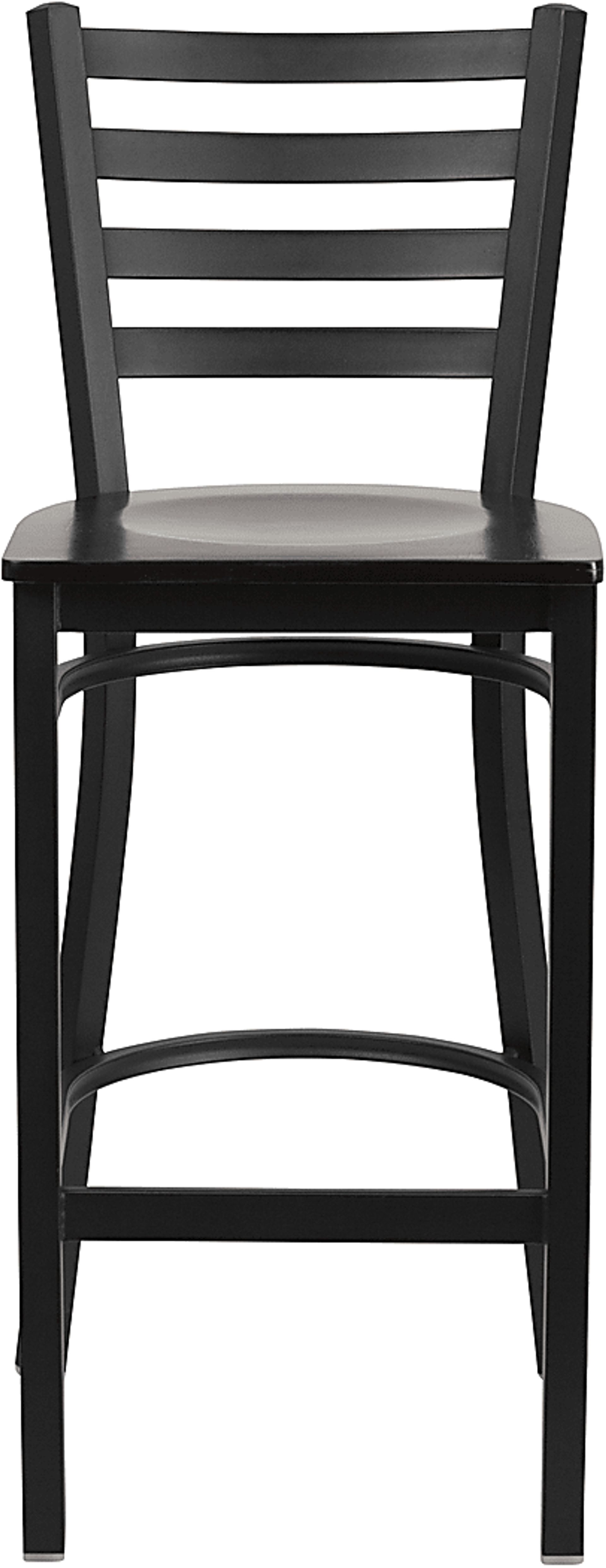 Averil Walnut Barstool - Image 2