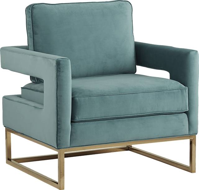 Avery Blue Chair - Thumbnail - Image 1