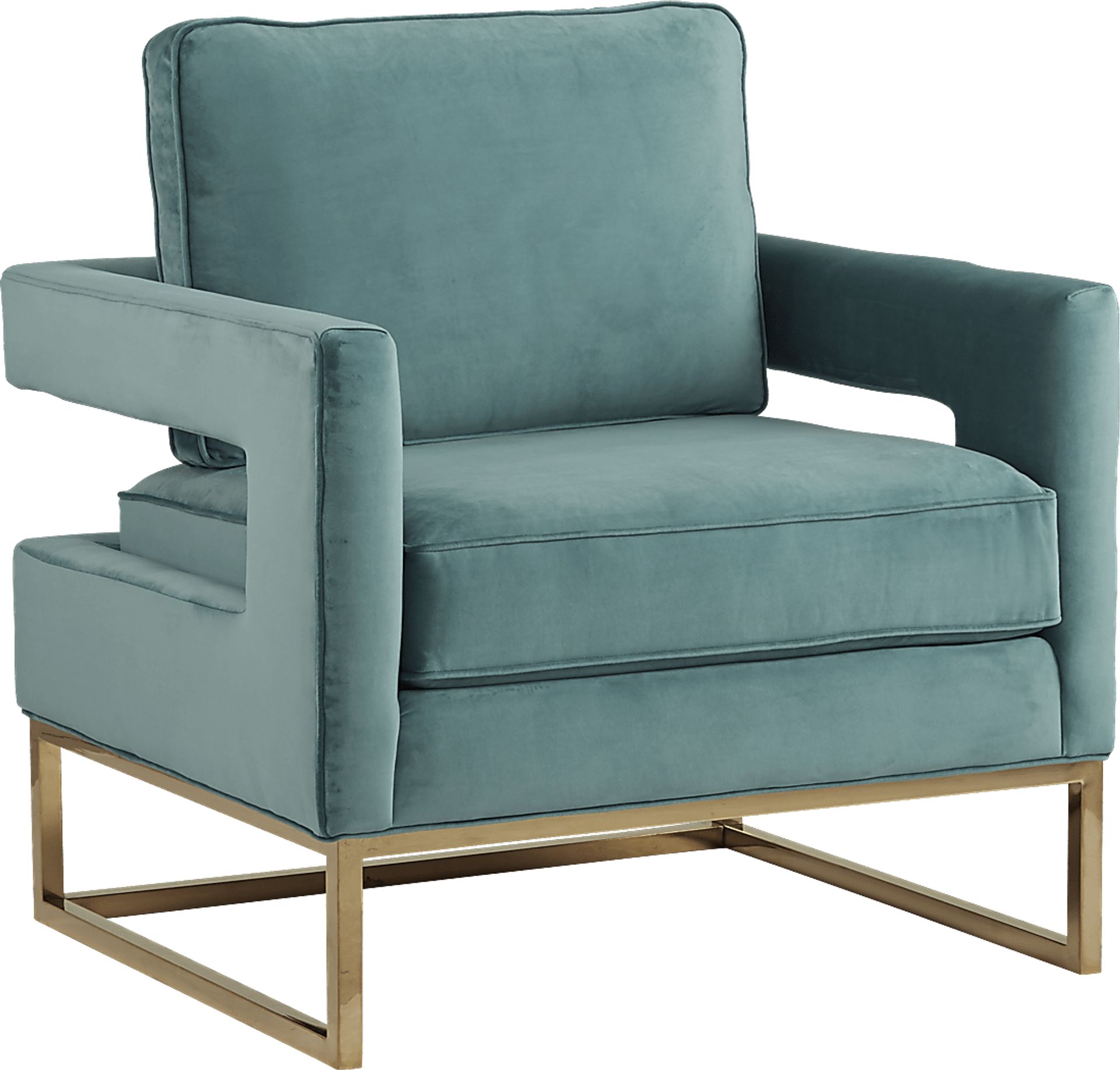 Avery Blue Chair - Image 1