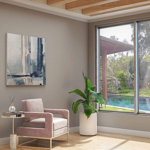 Pacific Palisades Scarlet Plush 4 Pc Living Room - Thumbnail - Image 4