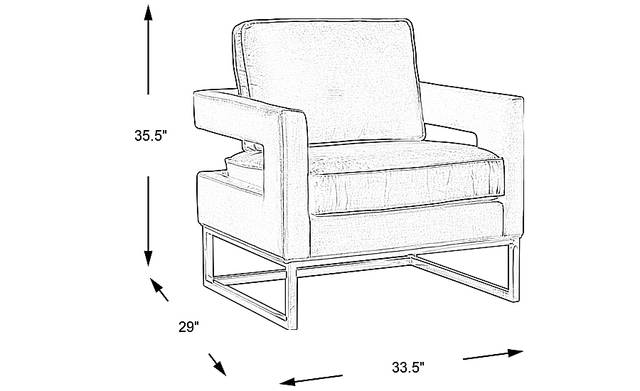 Dimension Image. Please refer to the Dimension Tab on this page for dimension details.
