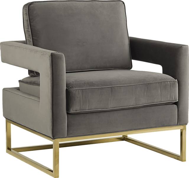 Avery Gray Chair - Thumbnail - Image 1