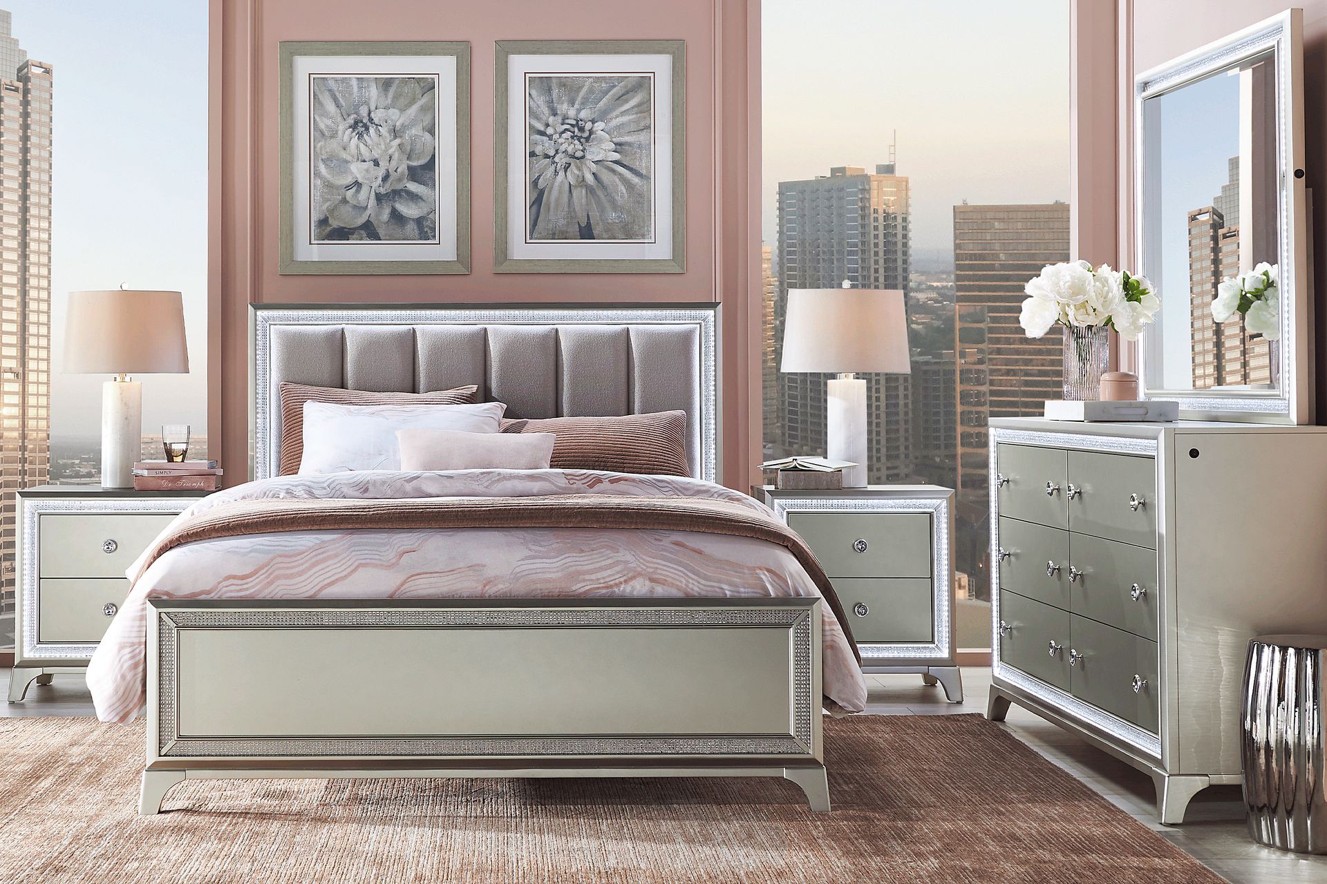 Avery Silver Dresser - Image 2