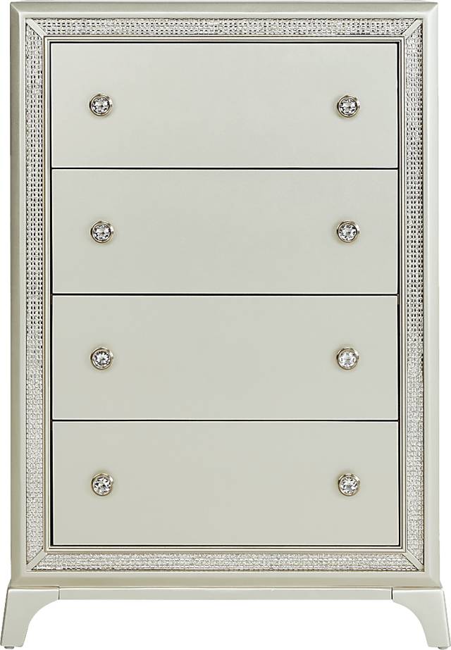 Avery Silver 5 Pc King Bedroom - Thumbnail - Image 8