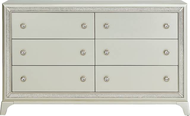 Avery Silver 5 Pc King Bedroom - Thumbnail - Image 12