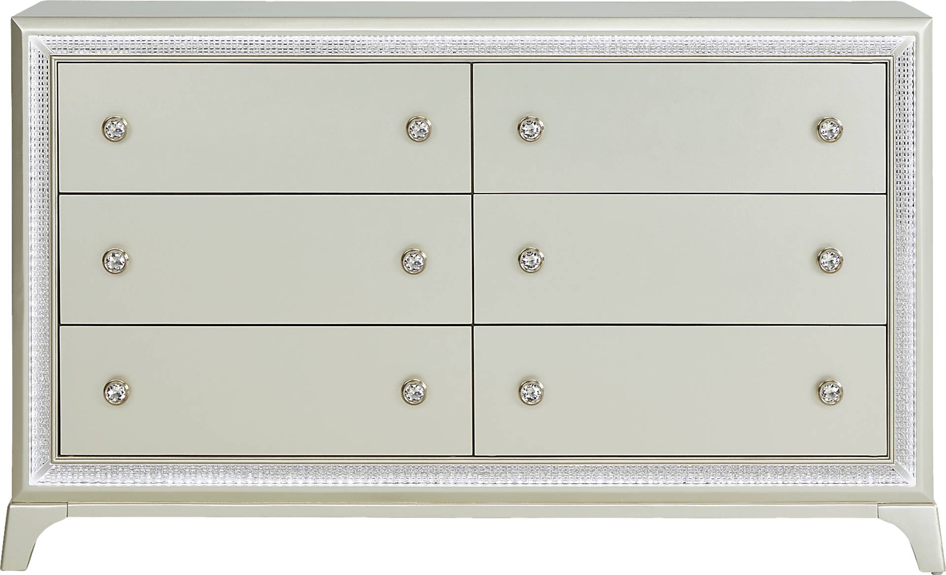 silver dresser