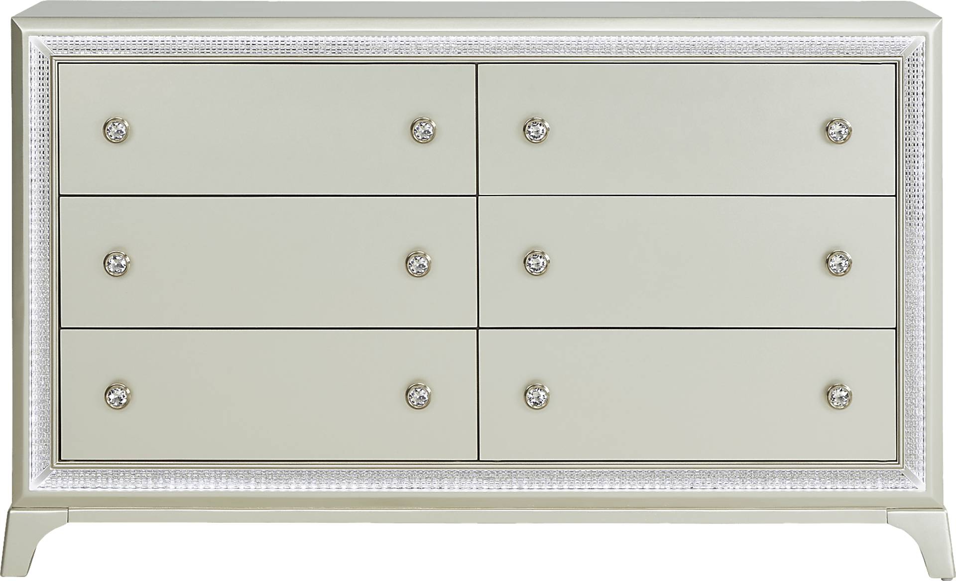 silver dresser