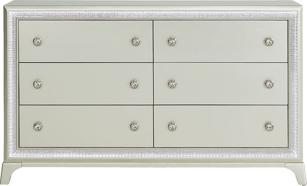 Avery Silver Dresser