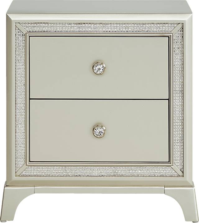 Avery Silver 5 Pc King Bedroom - Thumbnail - Image 11