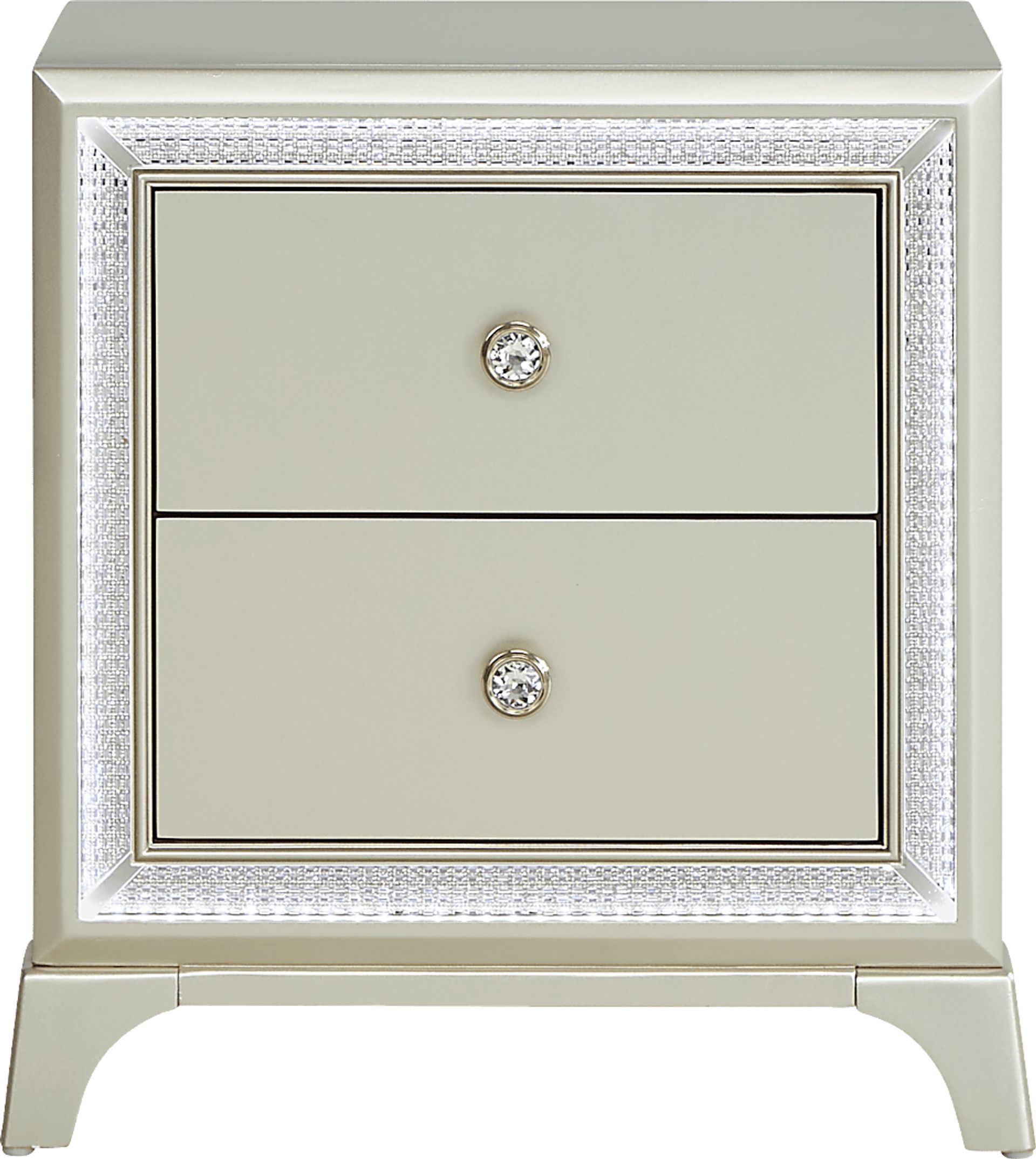 Avery Silver 5 Pc King Bedroom - Image 9