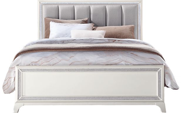 Avery White 3 Pc King Bed