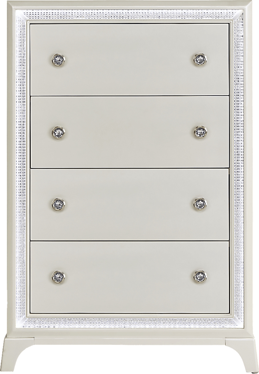 Avery White Chest