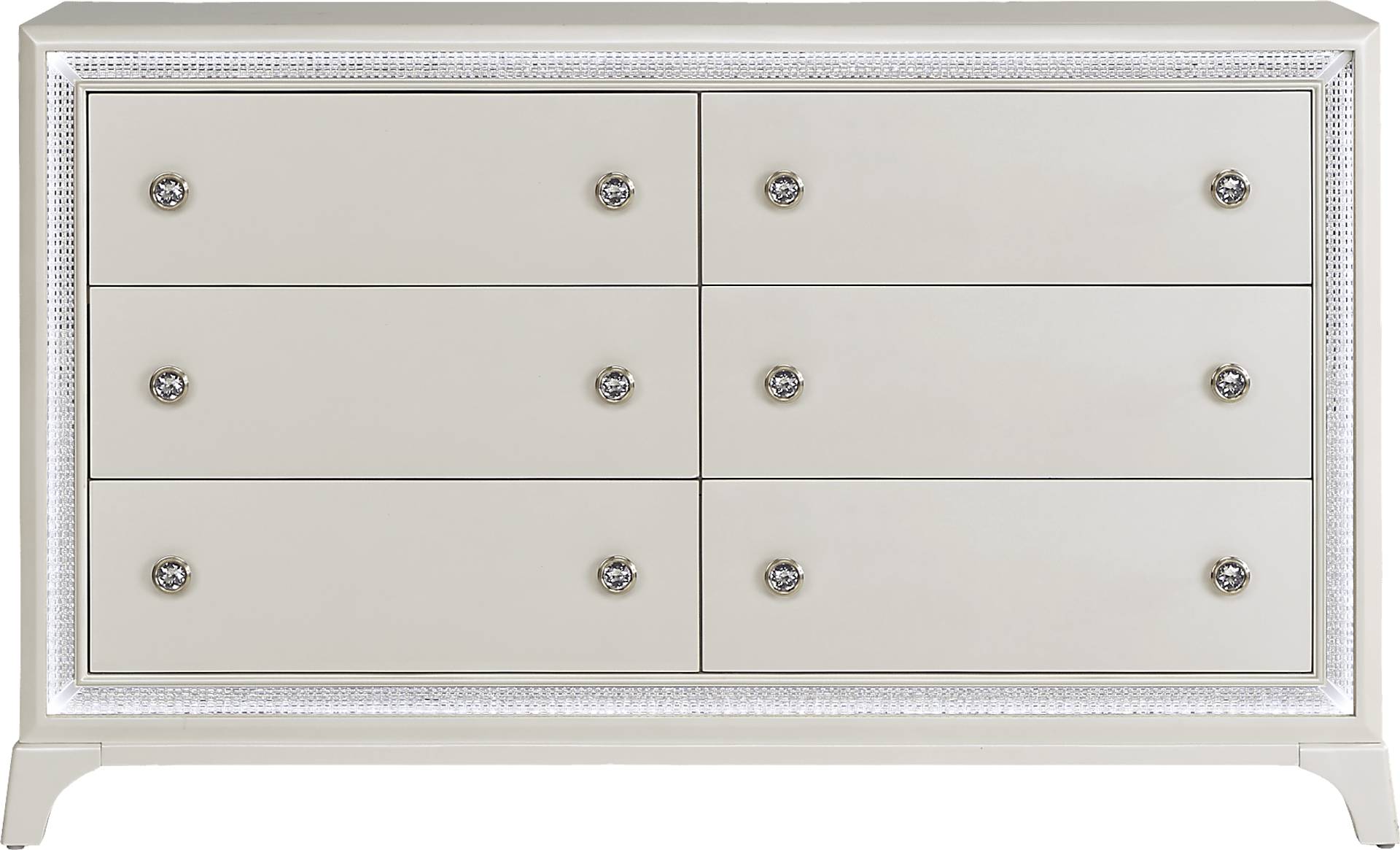 white dresser