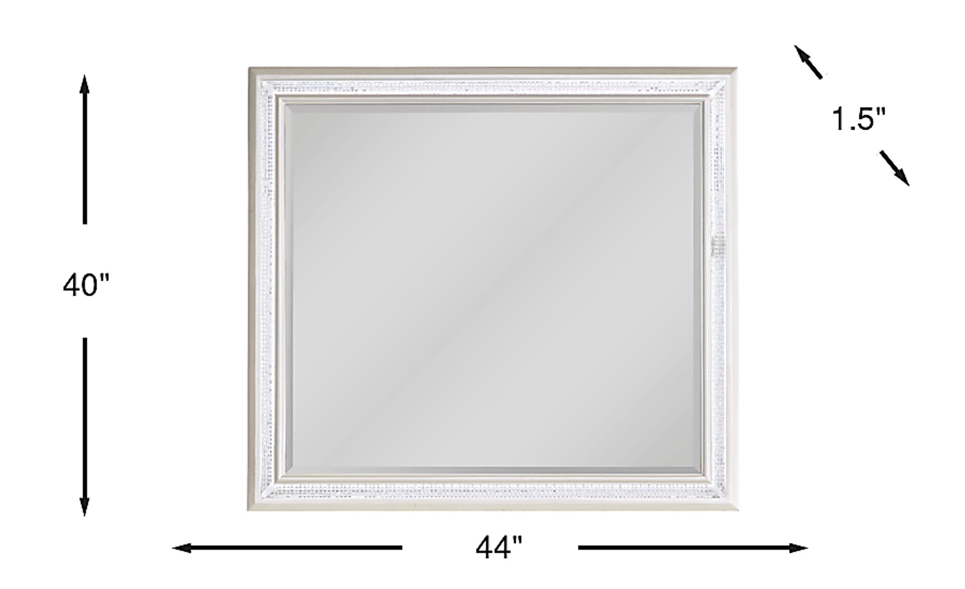 Dimension Image. Please refer to the Dimension Tab on this page for dimension details.