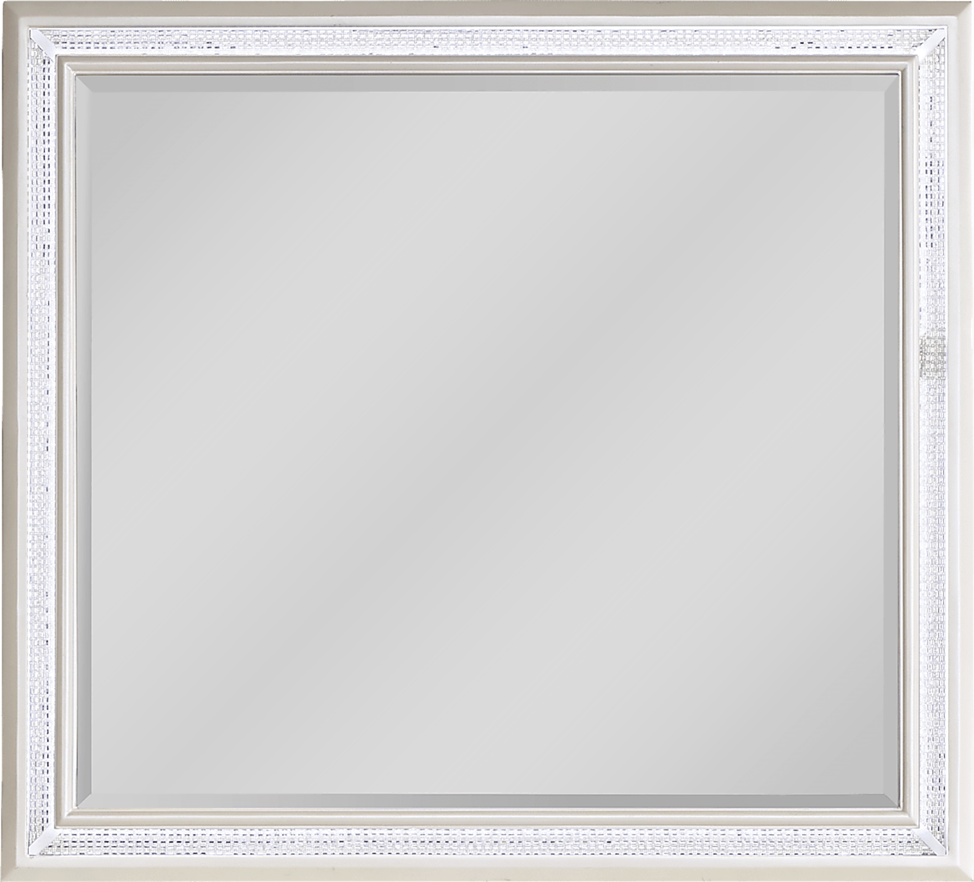 white mirror