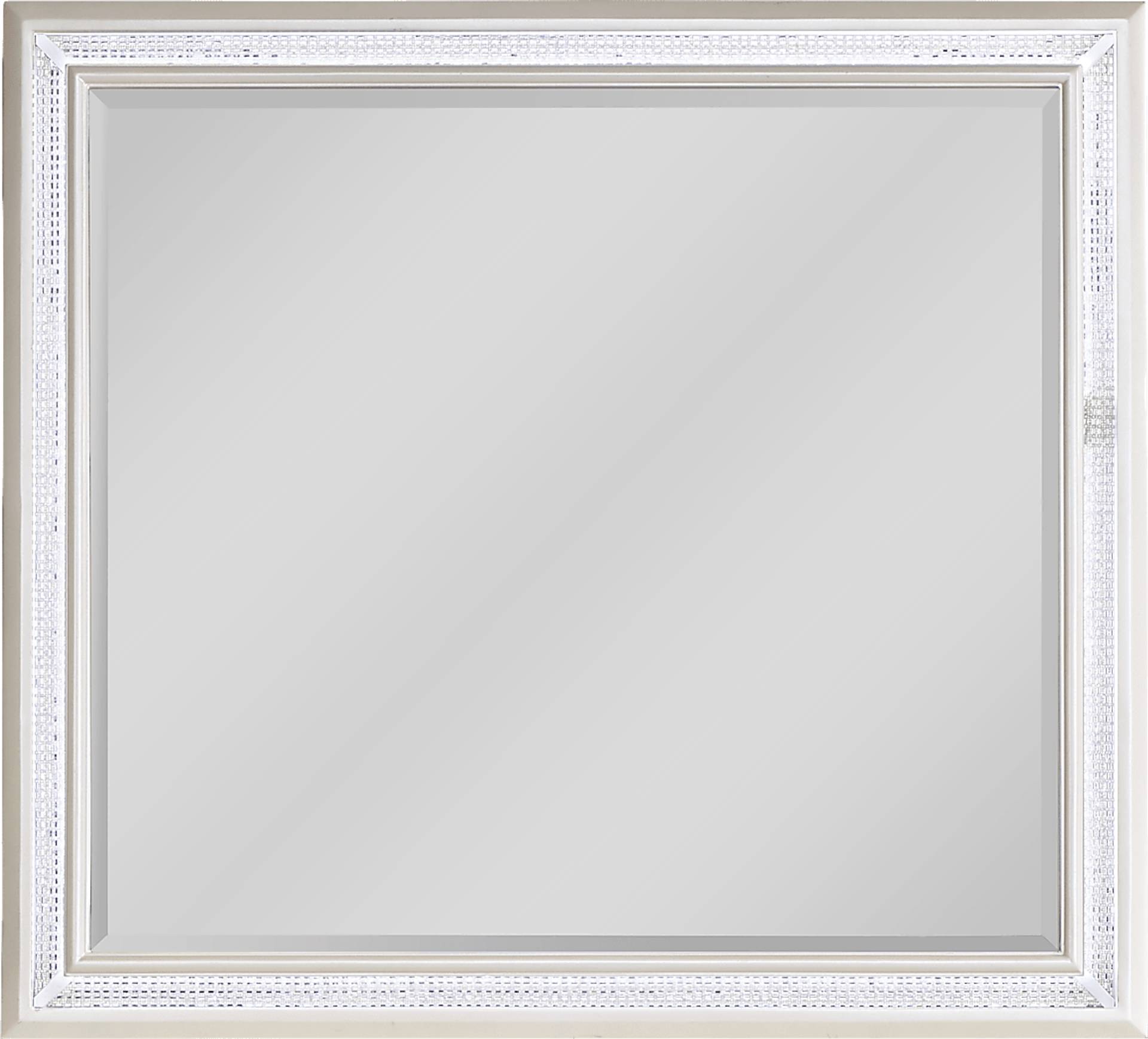 white mirror