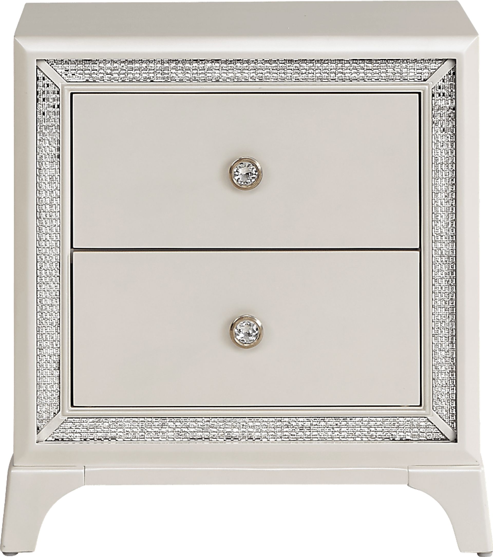 Avery White Nightstand - Image 3