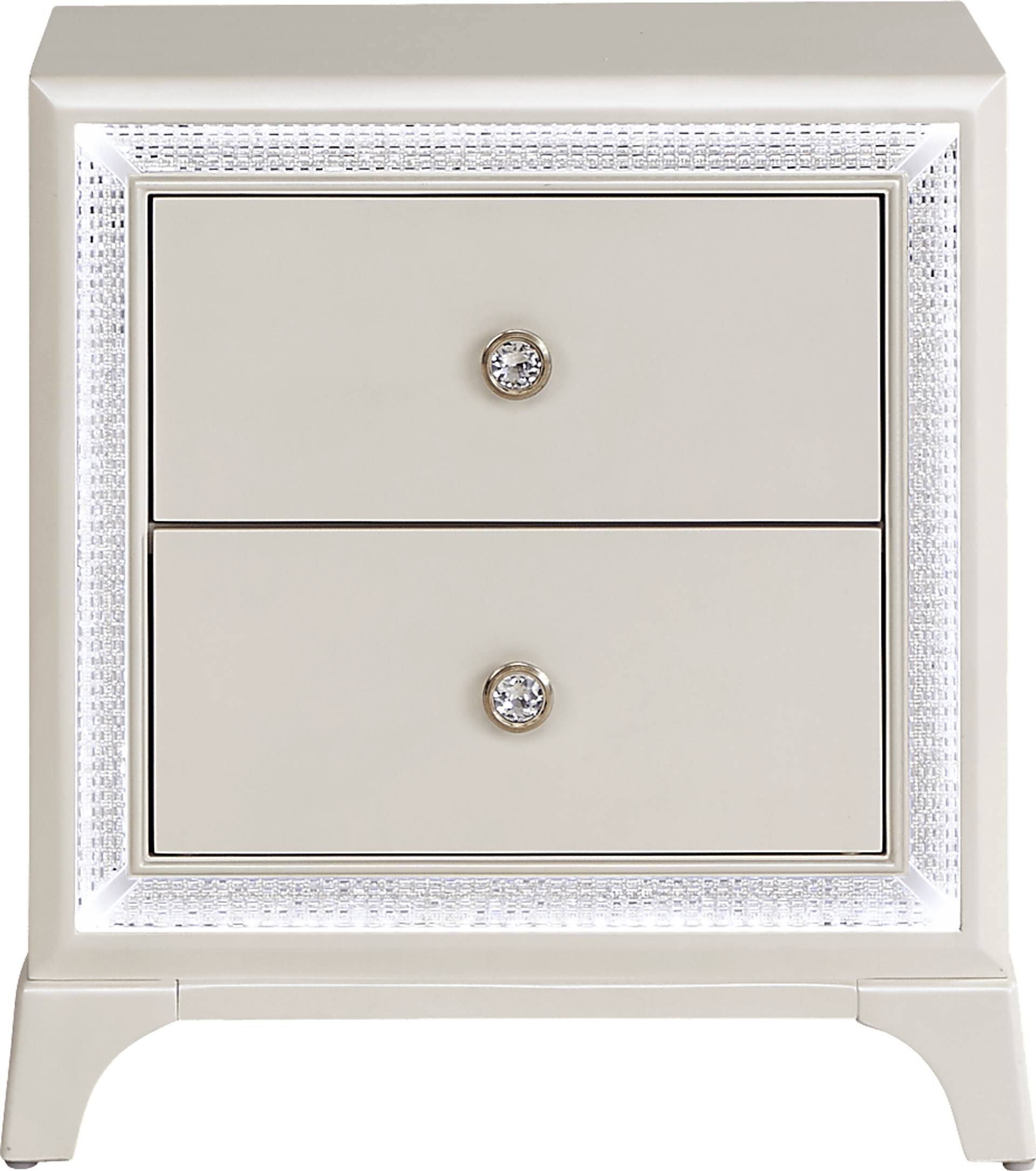 white nightstand