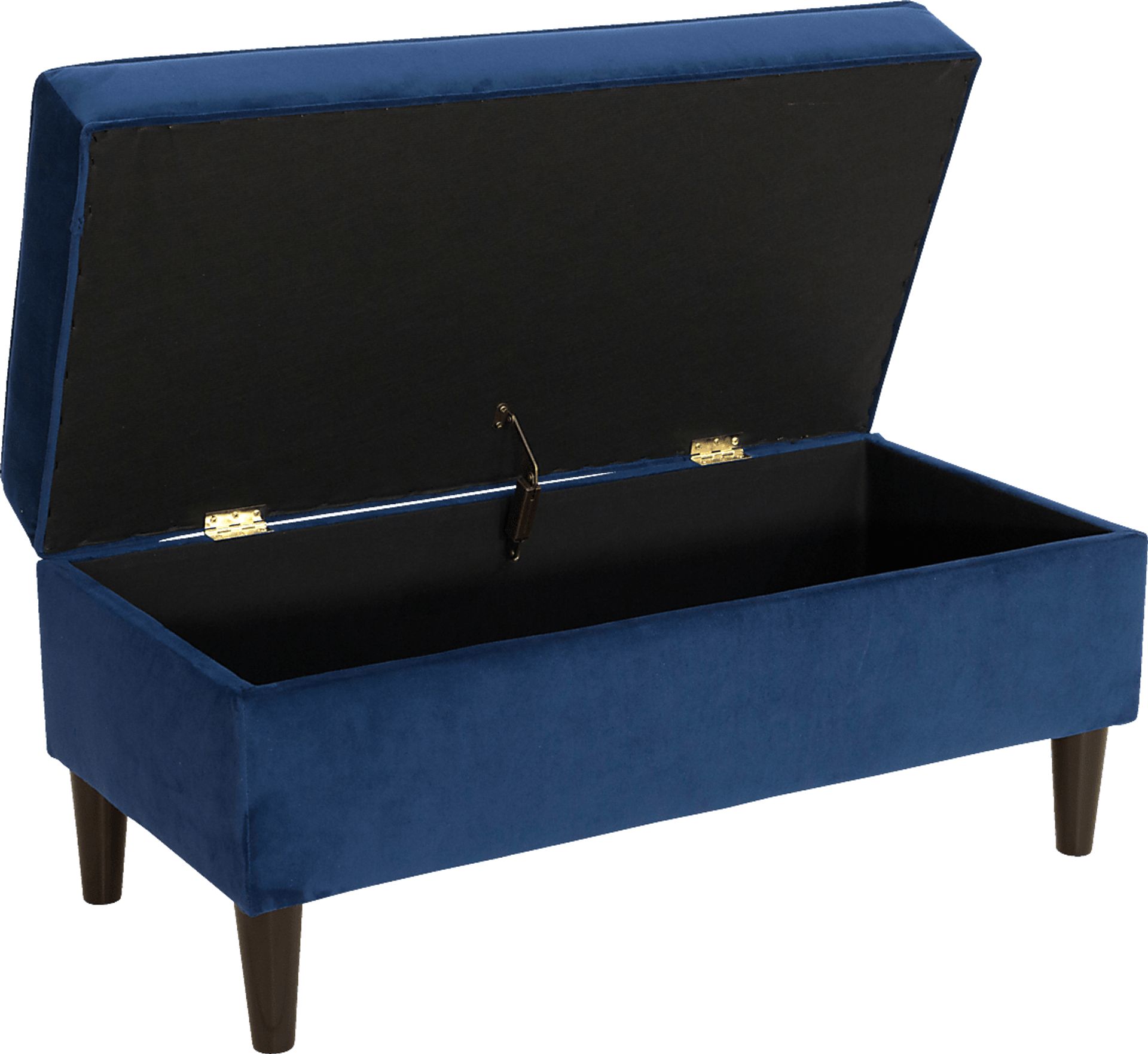 Aviana Navy Storage Bench - Image 2