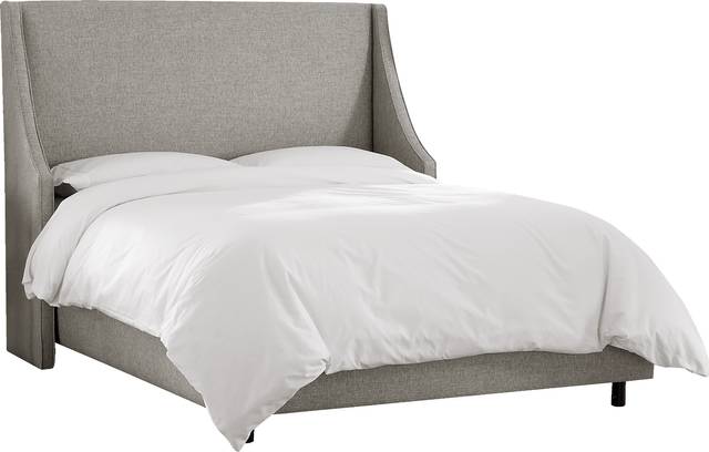 Aviana Pewter King Bed - Thumbnail - Image 1