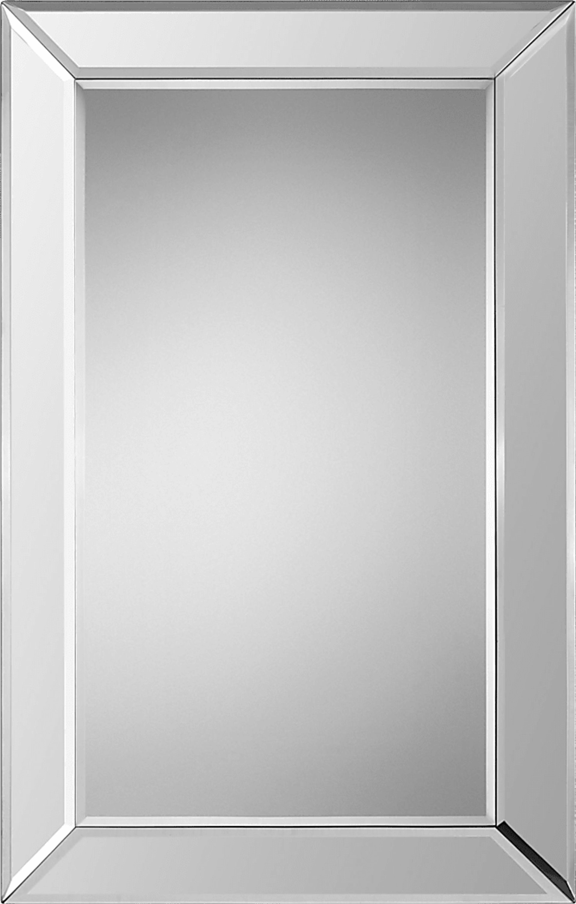 Avianna Silver Mirror - Image 1