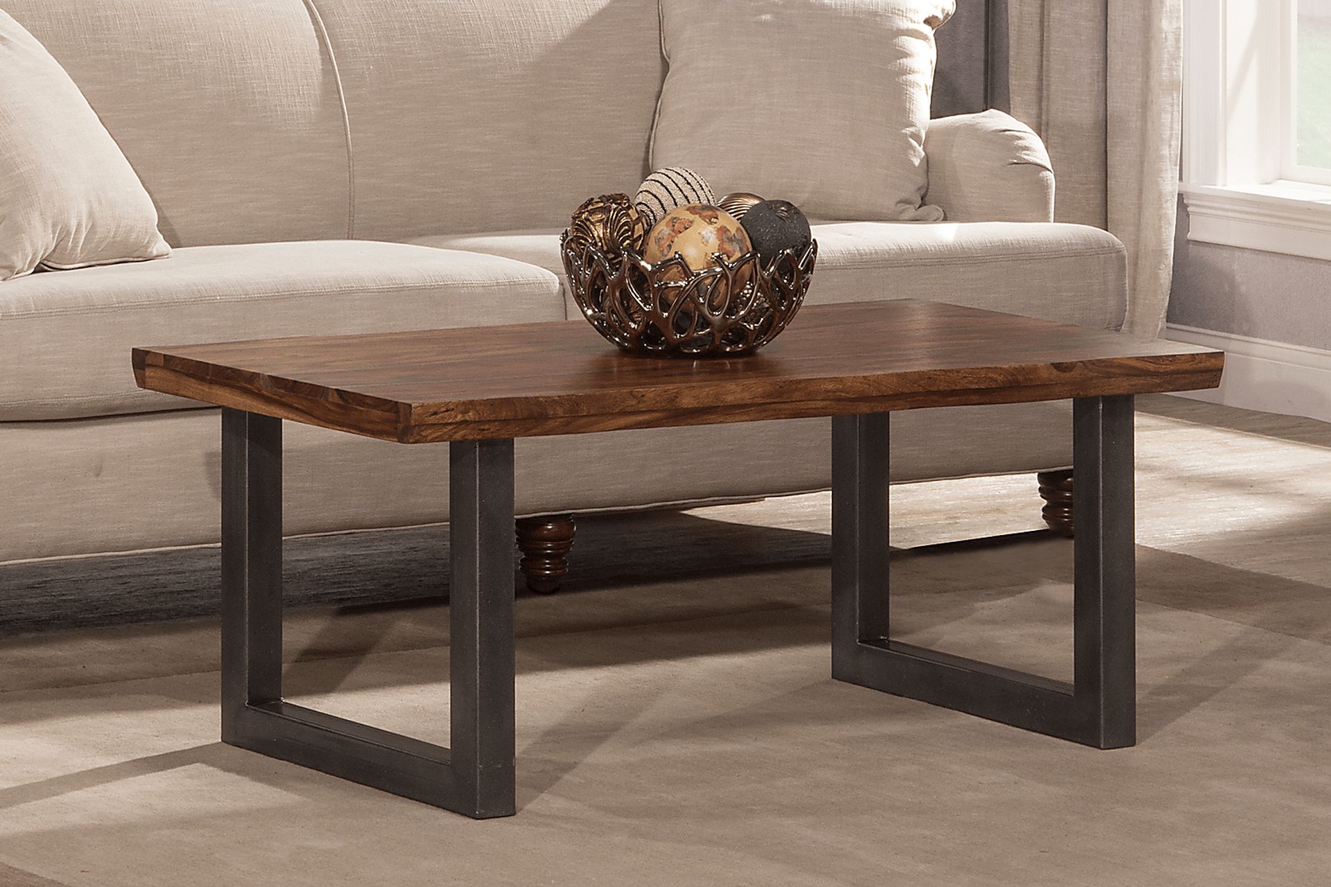 Aviemore Brown Cocktail Table - Image 2