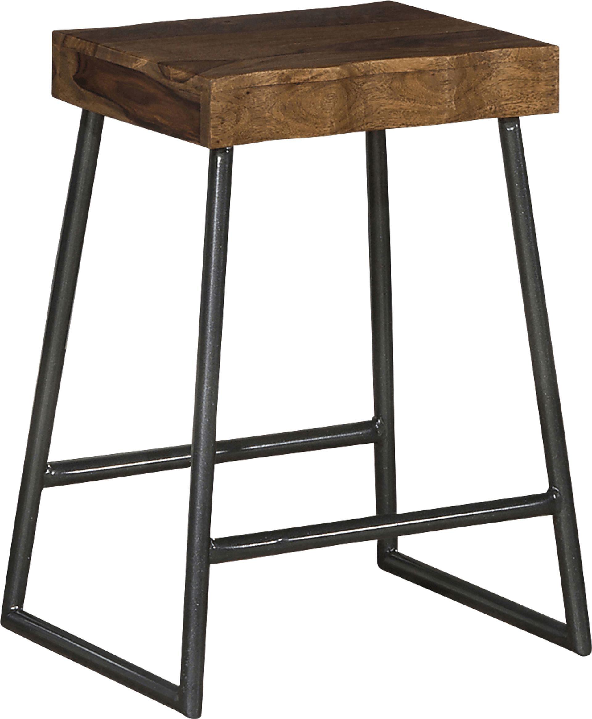 Aviemore Brown Counter Height Stool - Image 1