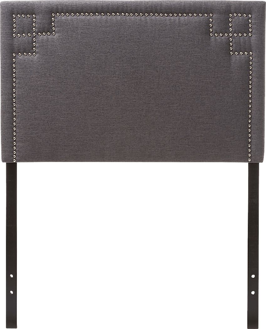 Avignona Dark Gray Twin Headboard