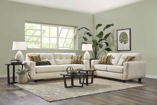 Avila Loft Beige 2 Pc Living Room - Thumbnail - Image 1
