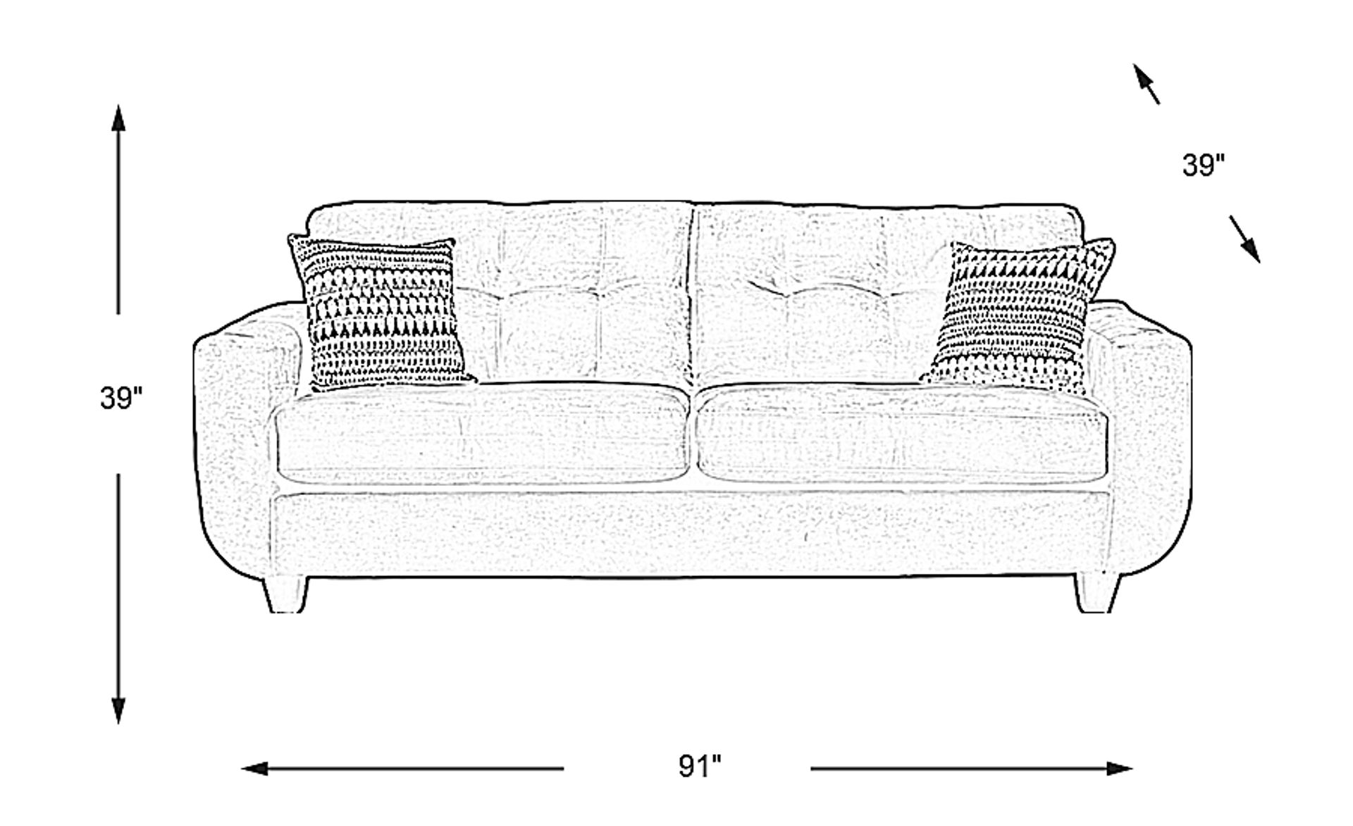 Dimension Image. Please refer to the Dimension Tab on this page for dimension details.