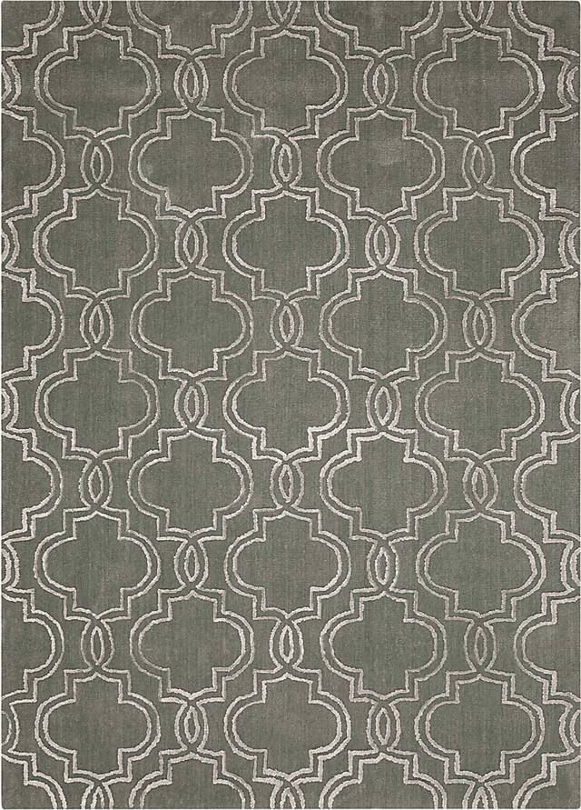 Avilynn Green 5' x 7' Rug - Thumbnail - Image 1