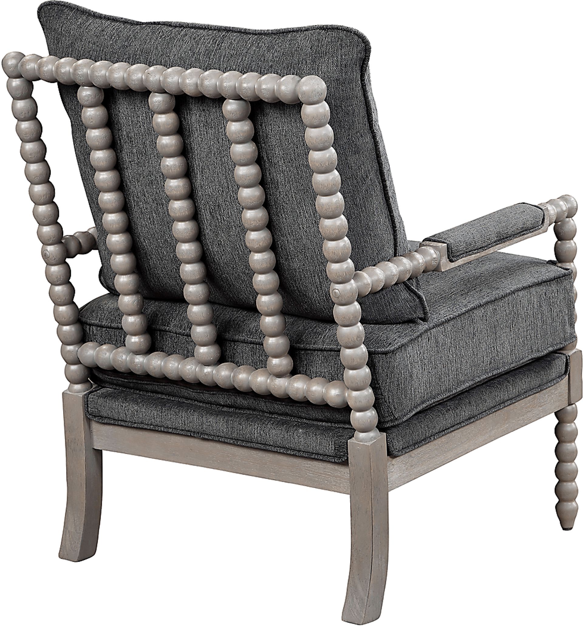 Avinelle Dark Gray Accent Chair - Image 6