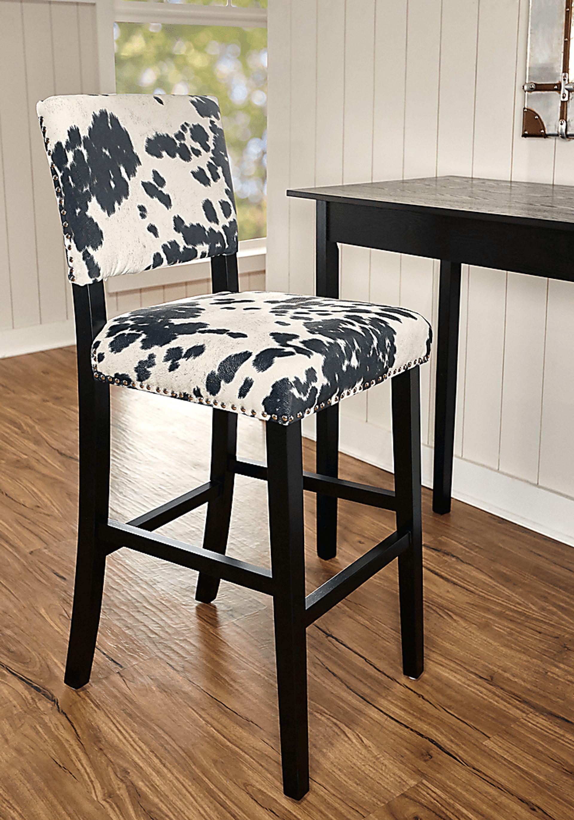 Avington Black Barstool - Image 2