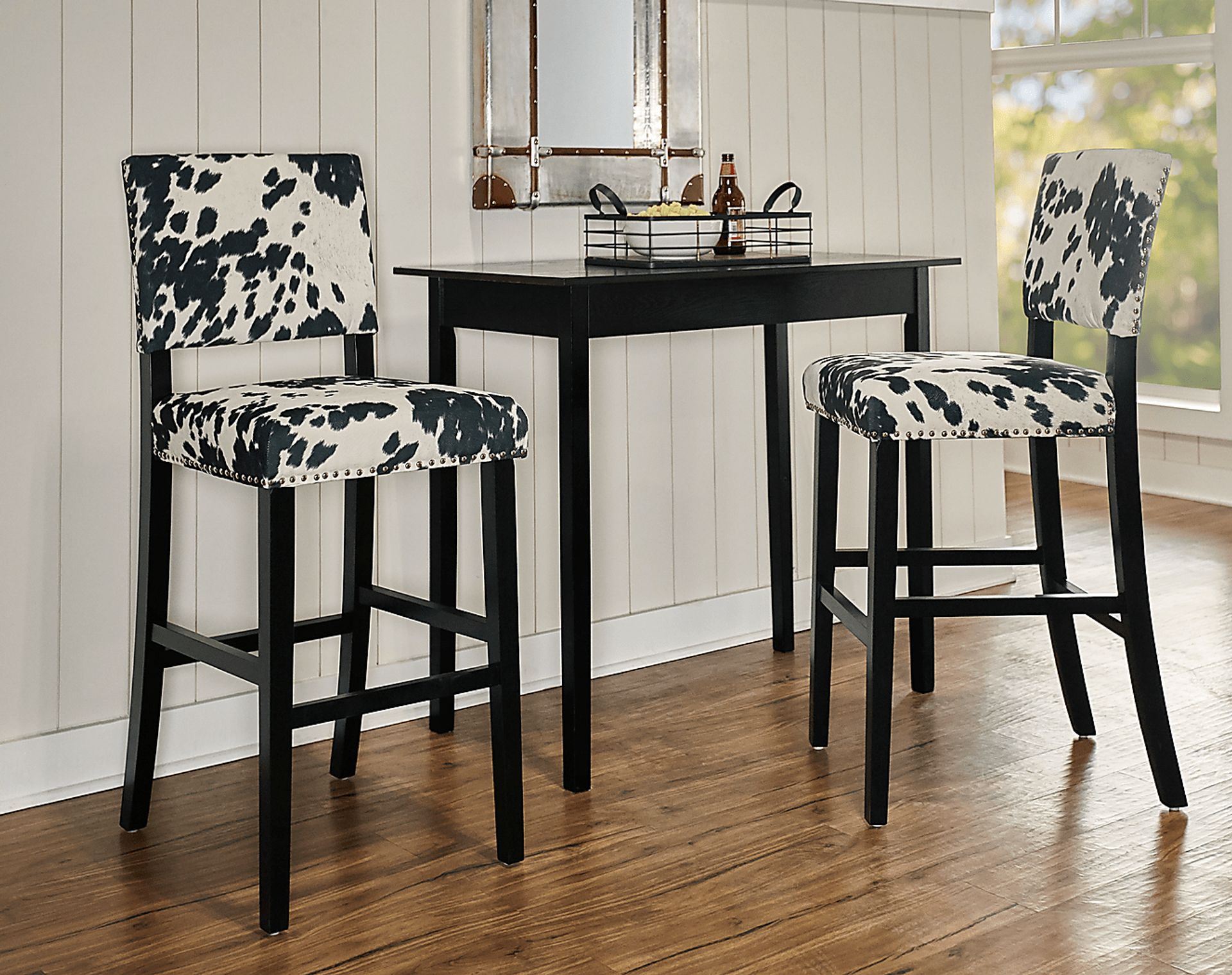 Avington Black Barstool - Image 6