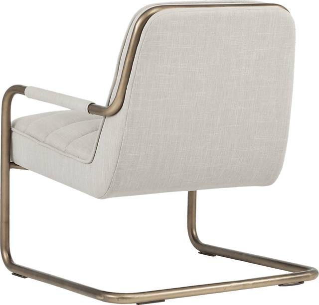 Avinyo Beige Accent Chair - Thumbnail - Image 3